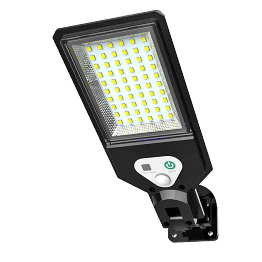 Set 5 x Lampa solara 60 LED, 50 W, Telecomanda, Senzor de Miscare