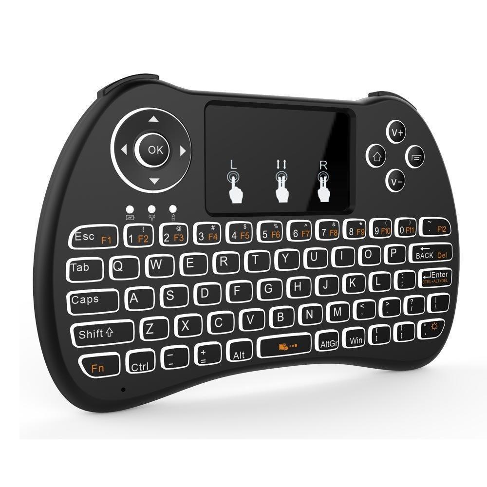 Mini tastatura Wireless portabila, Mouse Touchpad integrat si acumulator