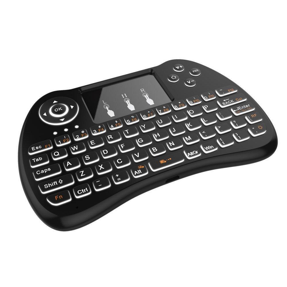 Mini tastatura Wireless portabila, Mouse Touchpad integrat si acumulator