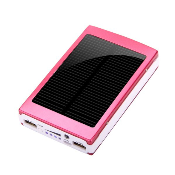 Baterie externa solara 30.000 mAh cu lanterna 20 LED