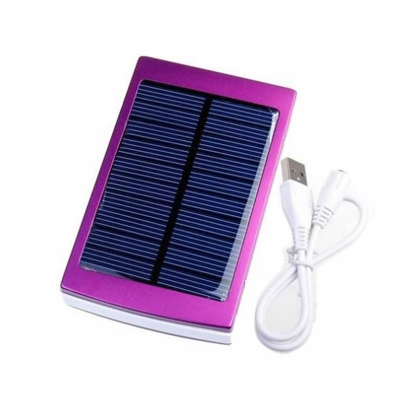 Baterie externa solara 30.000 mAh cu lanterna 20 LED