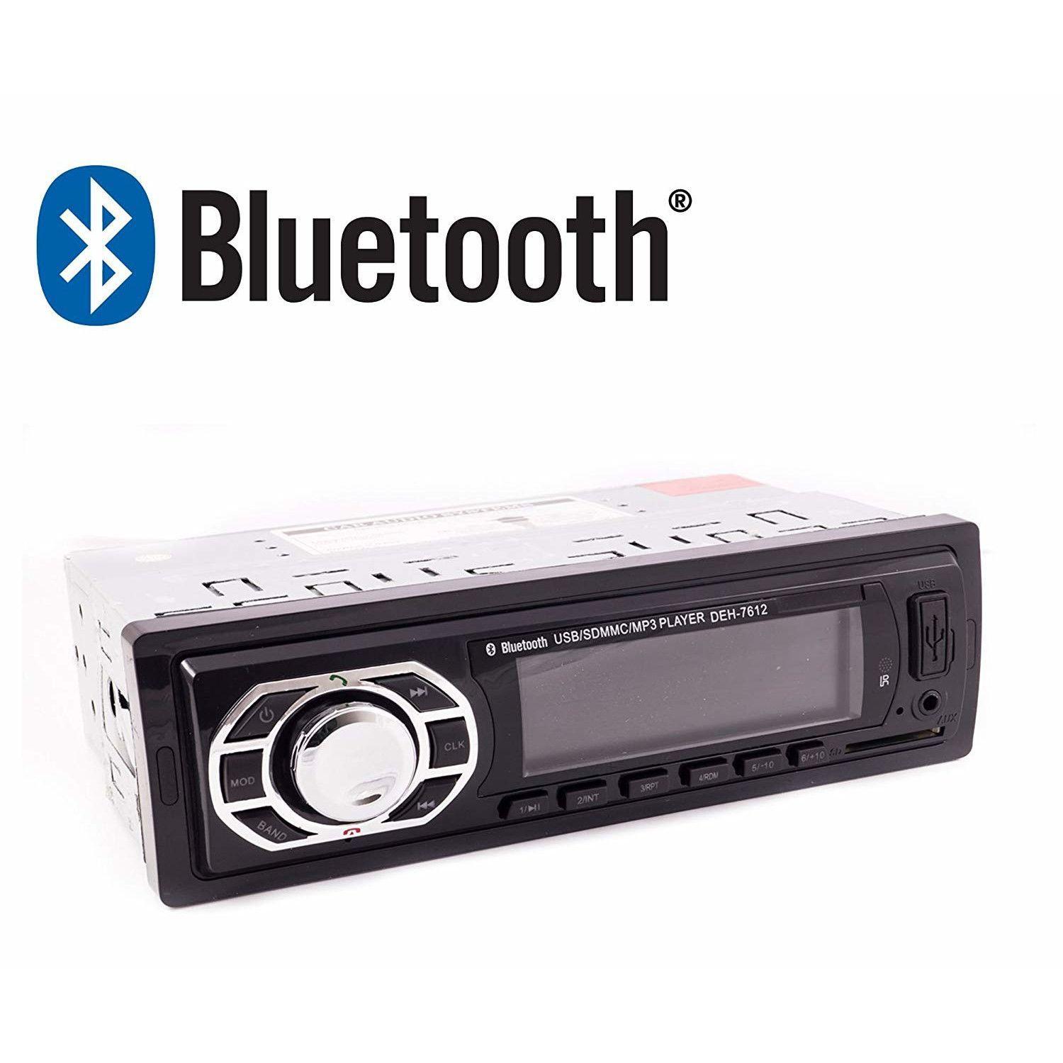 Radio MP3 player auto cu telecomanda, Bluetooth, USB, SD, AUX, 4x60W
