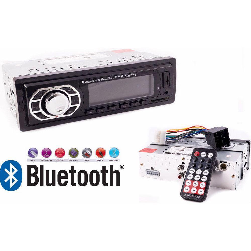 Radio MP3 player auto cu Bluetooth, USB, SD, AUX, 4x60W