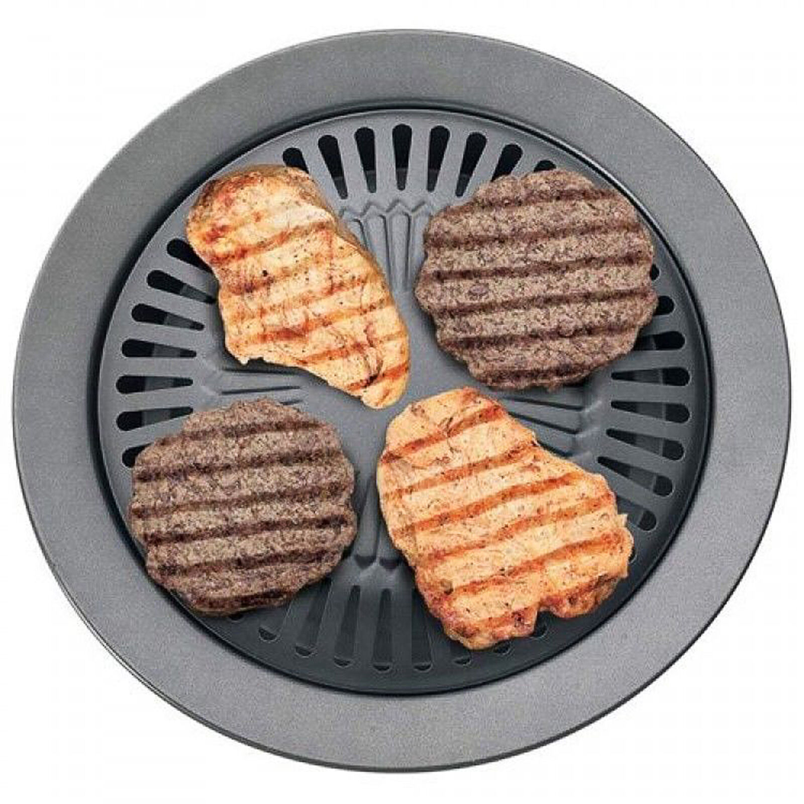 Gratar ceramic pentru aragaz, Non Stick, 32 cm