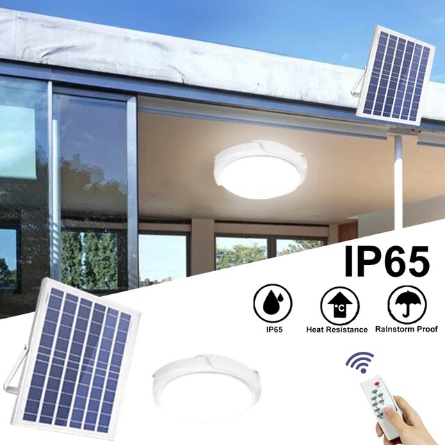 Lampa cu panou solar si telecomanda, 200 W | 300 W