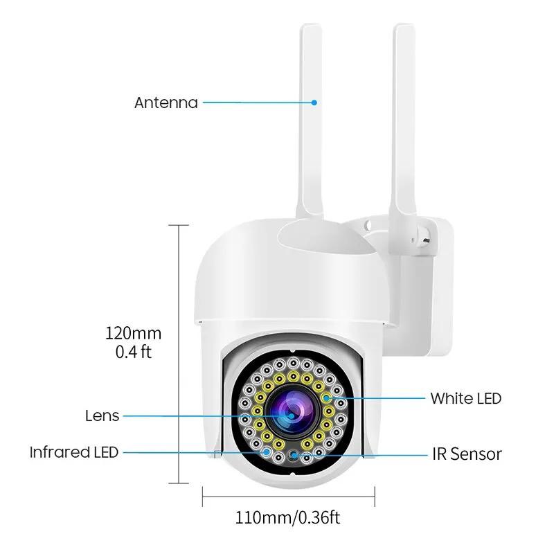 Set 3 x Camera de supraveghere wifi, card 32 GB, JT-8161QJ