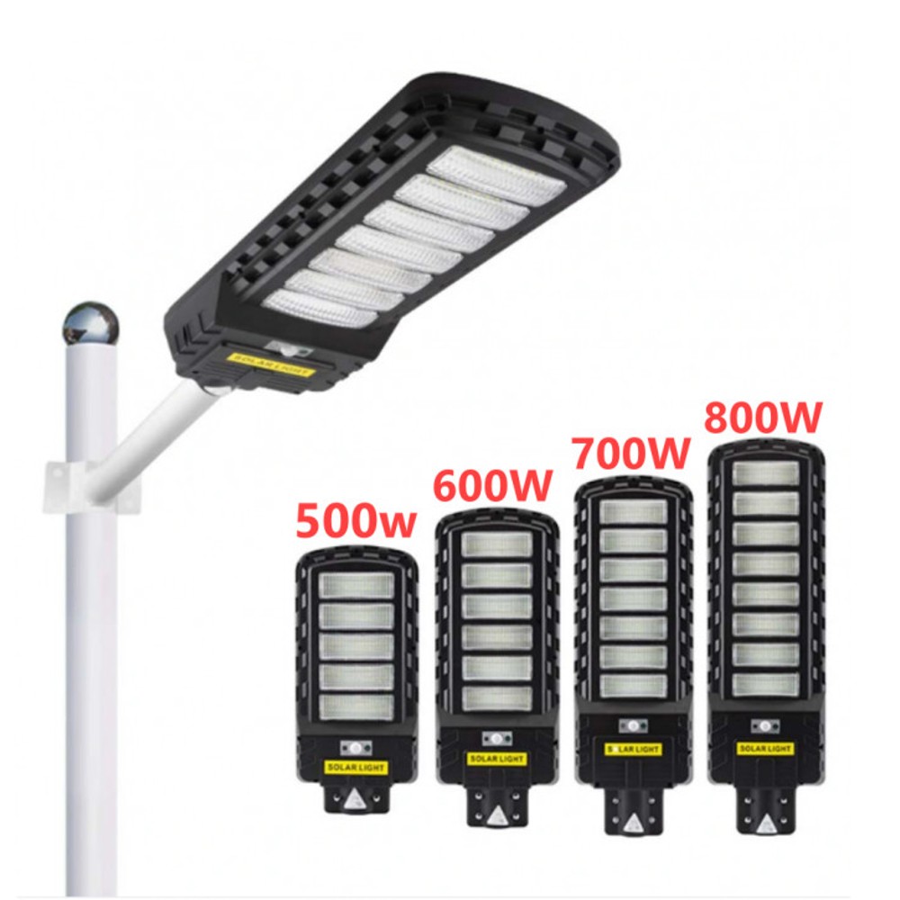 Lampa Solara 500W Jortan Street, Senzor de Miscare, elecomanda