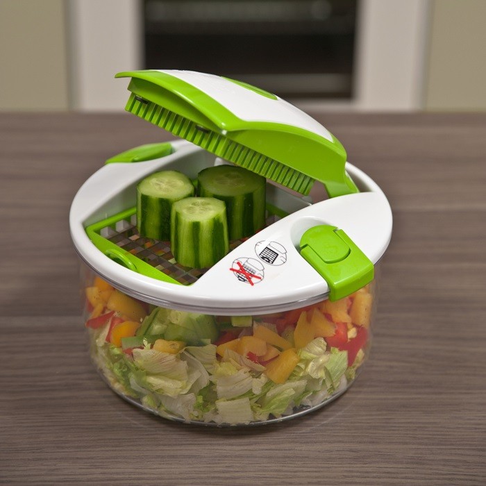 Feliator si maruntitor legume si fructe. Dispozitiv de facut salata.