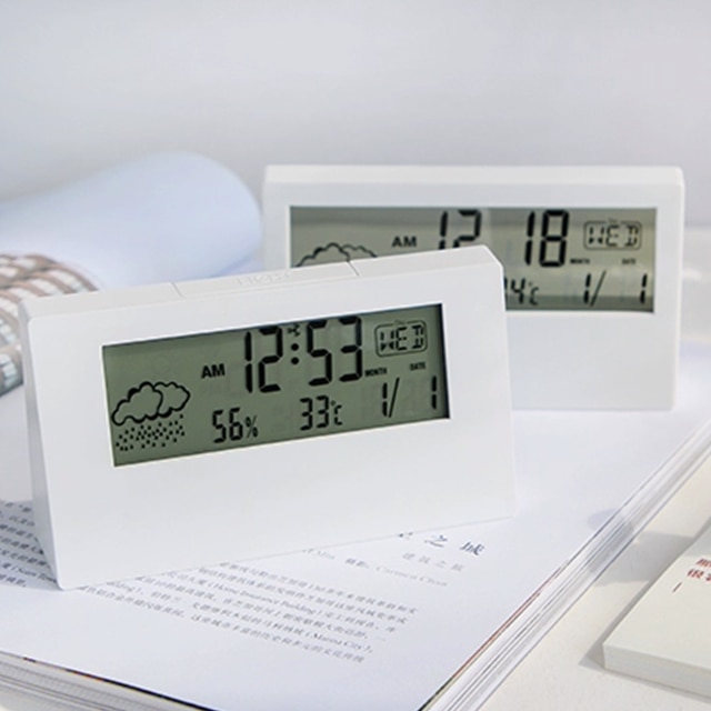 Termohigrometru digital, Ceas, calendar - senzor de umiditate