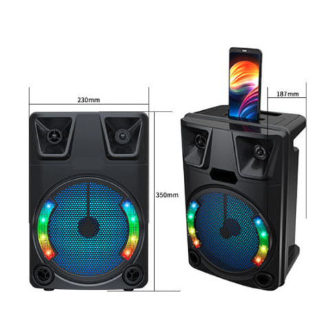 Boxa Karaoke Bluetooth, RGB, Radio FM, Microfon