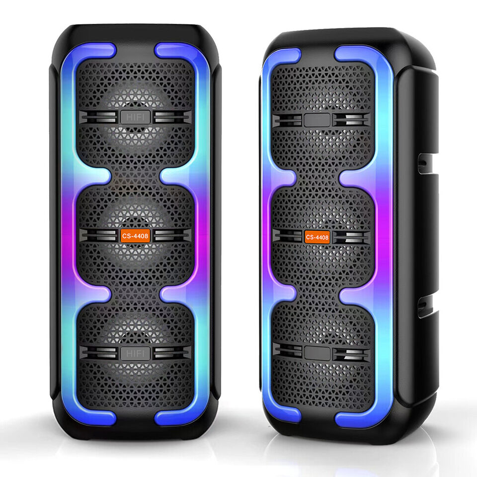 Boxa Portabila Bluetooth, MP3, USB/TF, FM, LED RGB