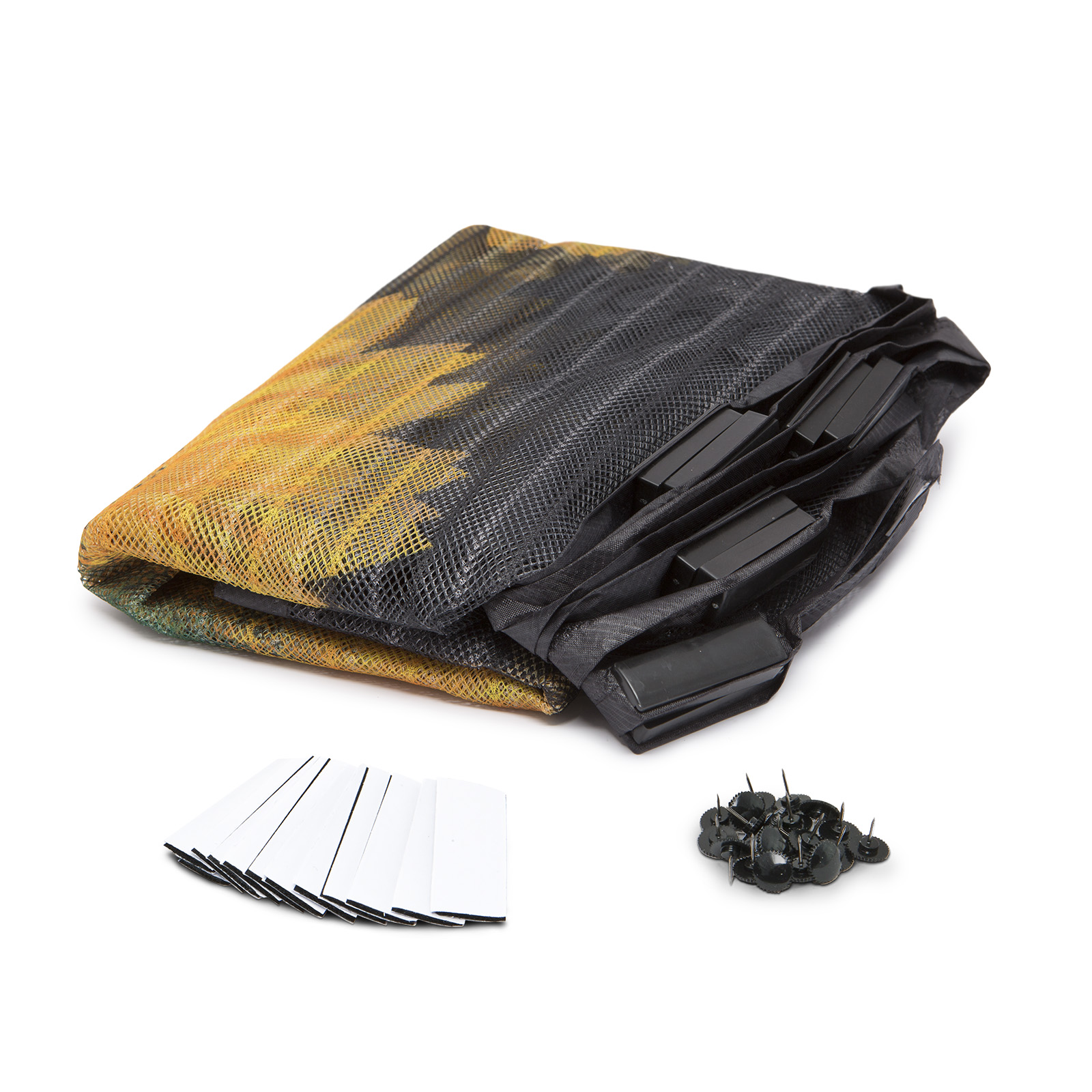 Perdea magnetica anti insecte - model cu flori. Dimensiuni 205 x 100 cm