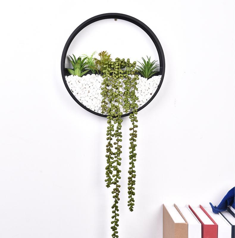 Etajera rotunda de perete, 18 cm diametru