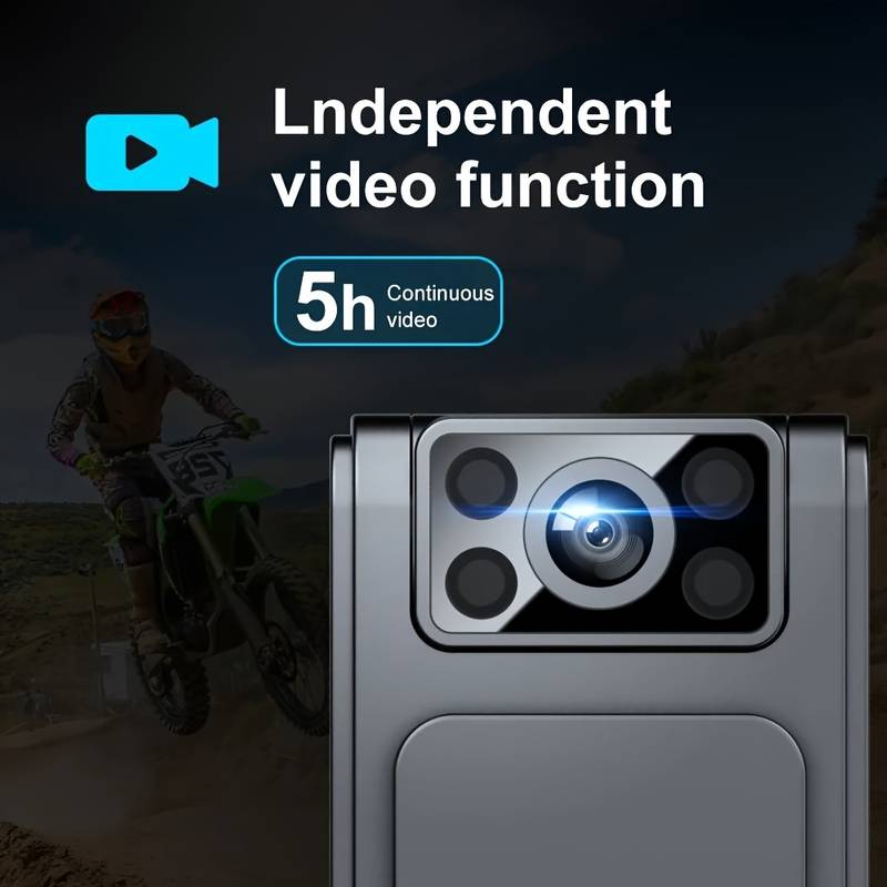 Camera video Ultra HD, Baterie reincarcabila, Inregistrare sunet