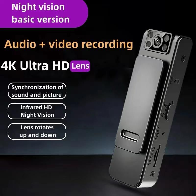 Camera video Ultra HD, Baterie reincarcabila, Inregistrare sunet
