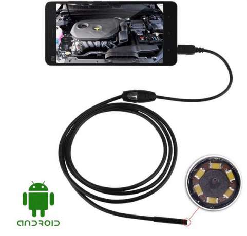Camera endoscop waterproof foto / video - cablu de 1m pentru Android
