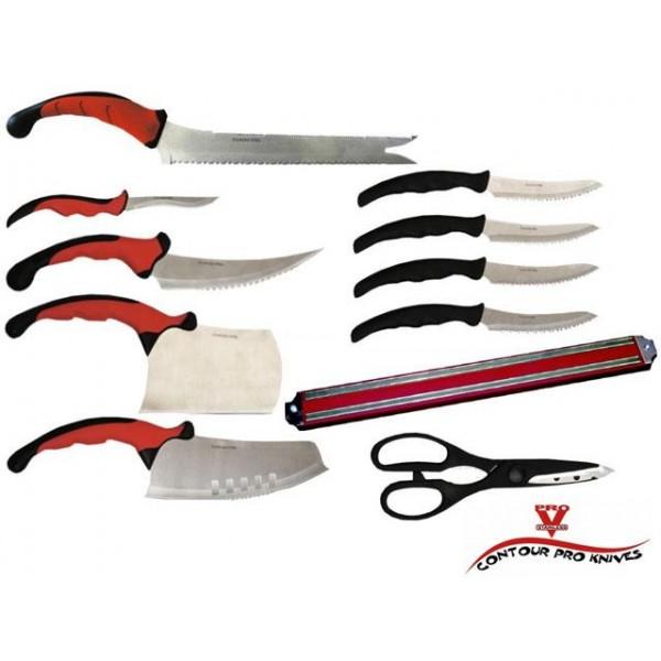 Set 11 cutite bucatarie Contour Pro Knives