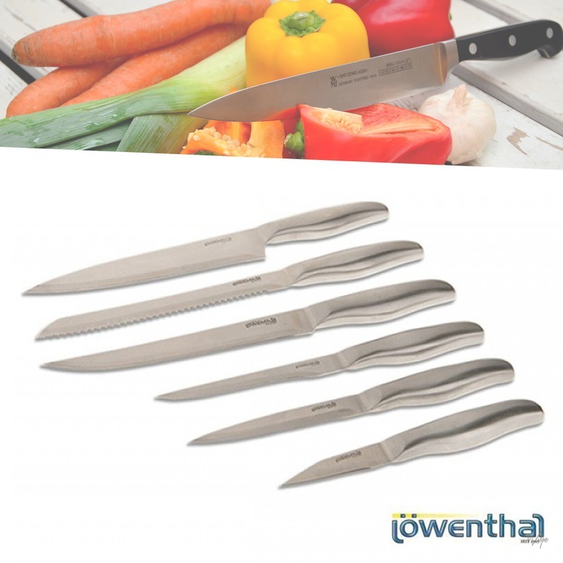 Set 6 cutite profesionale din inox, calitate germana - Lownthal