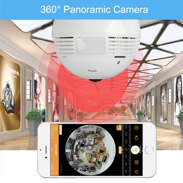 Camera de supraveghere in bec - IP Wireless HD 960P Panoramica 360 grade