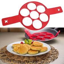 Set 2 x forma din silicon pentru clatite si oua