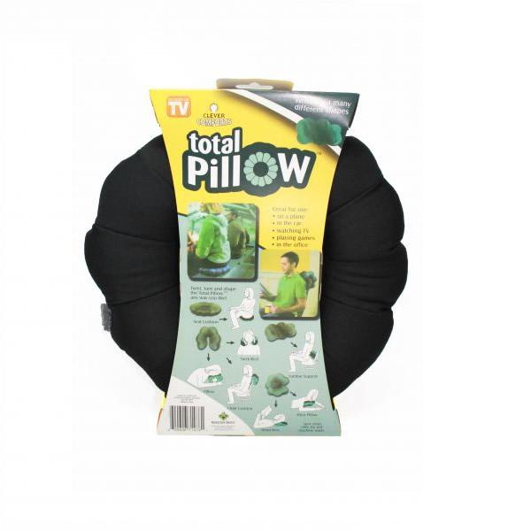 Set 2 perne modelabile pentru calatorii Total Pillow