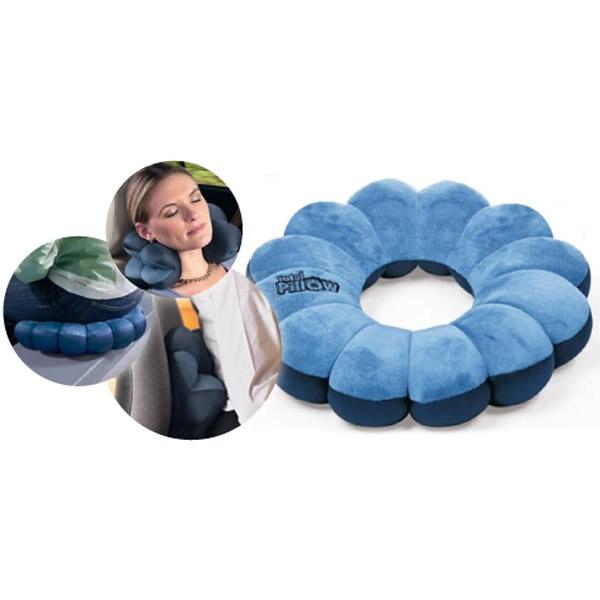Set 2 perne modelabile pentru calatorii Total Pillow