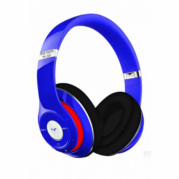 Casti Stereo Bluetooth TM 010S, Wireless, Microfon, FM, TF card reader