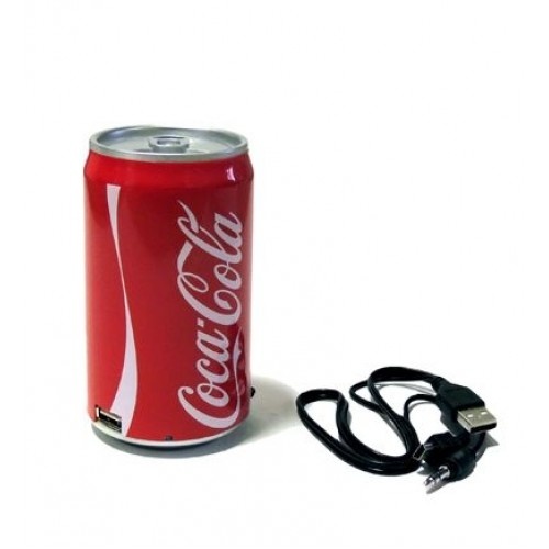 Mini Boxa Portabila Mp3 Player in forma de doza Pepsi / Sprite / Coca Cola