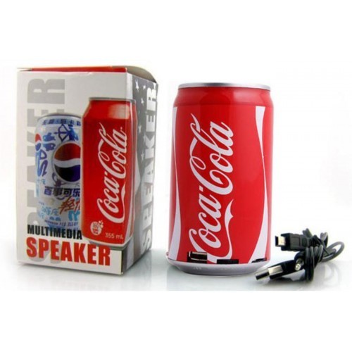 Mini Boxa Portabila Mp3 Player in forma de doza Pepsi / Sprite / Coca Cola