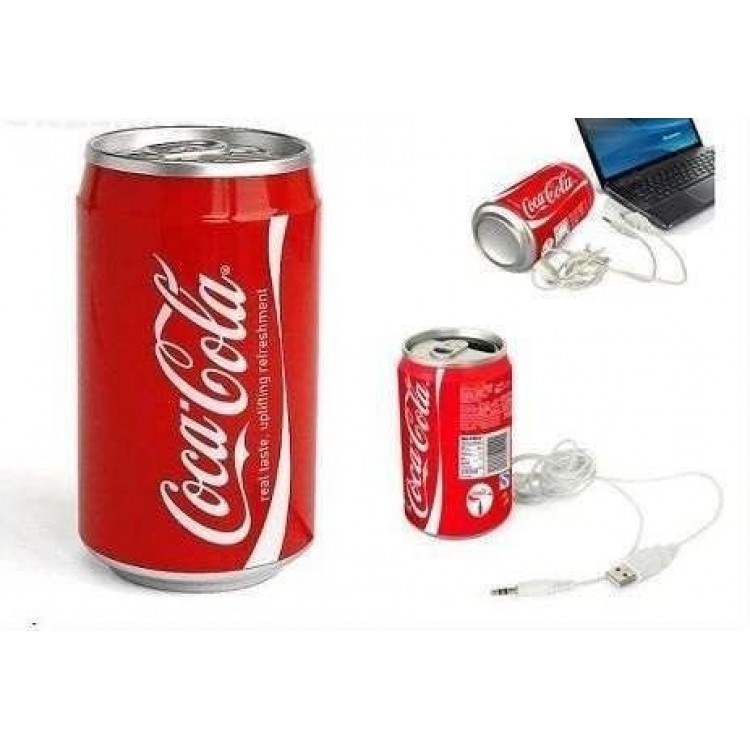 Mini Boxa Portabila Mp3 Player in forma de doza Pepsi / Sprite / Coca Cola