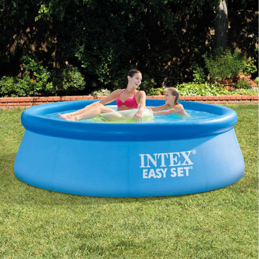 Piscina cu inel gonflabil Intex Easy Set Clearview 244x61 cm