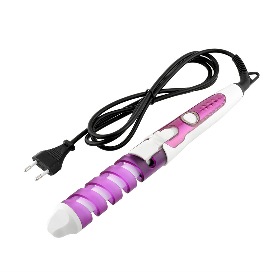 Ondulator de par profesional Rizhen pentru bucle naturale