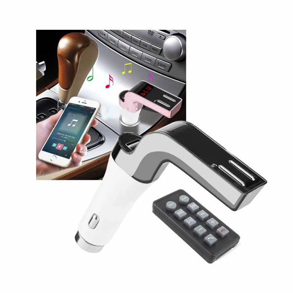 Modulator FM auto Bluetooth 4 in 1, Hands Free, USB si telecomanda