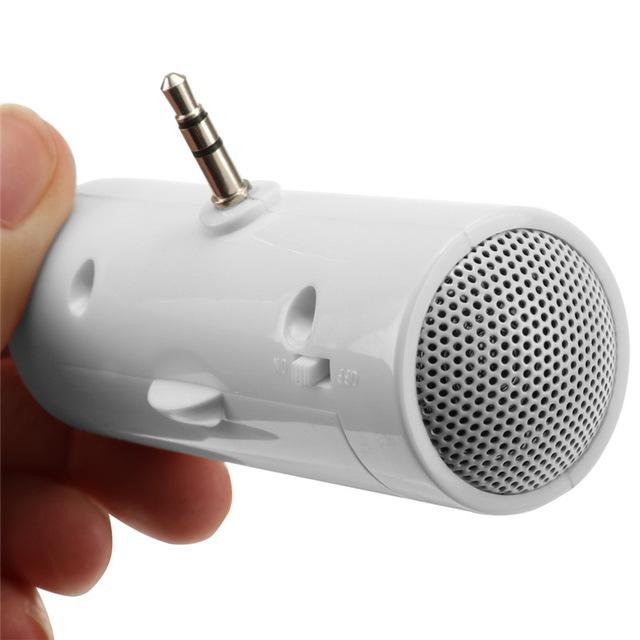 Mini boxa stereo portabila pentru telefon sau tableta, conexiune jack