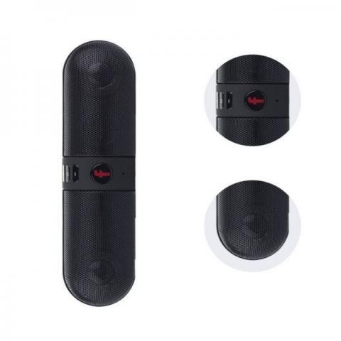 Boxa portabila cu 2 difuzoare, bluetooth, mp3 si radio FM