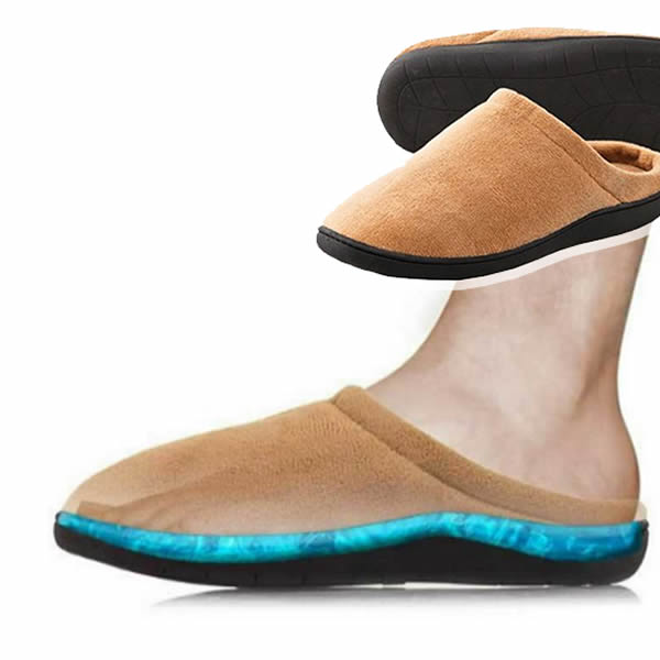 Papuci de casa cu Gel Slippers si talpa Relax Gel antioboseala
