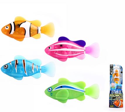 Set 3 / 5 / 10 Pestisori Robo Fish pentru copii