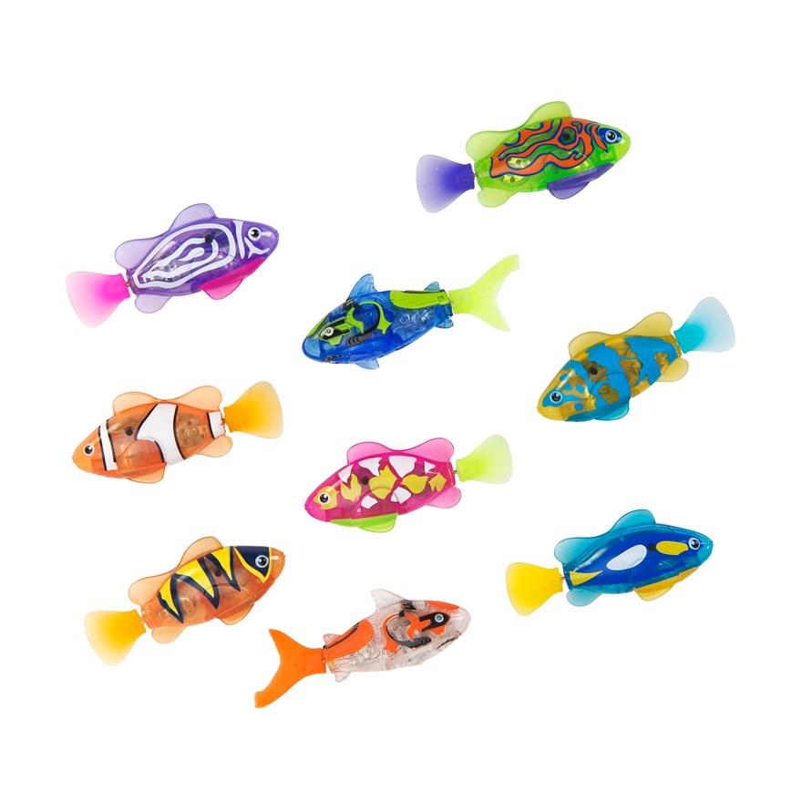 Set 3 / 5 / 10 Pestisori Robo Fish pentru copii