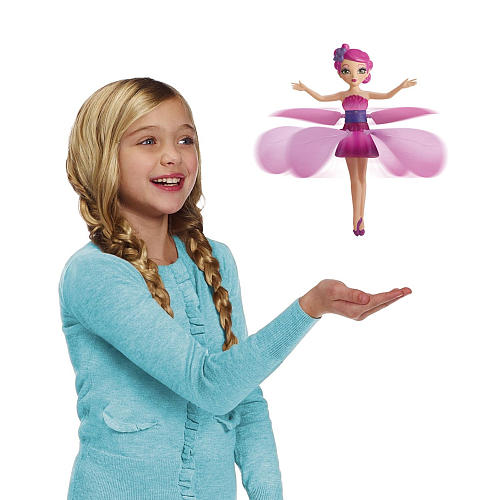 Magia e in mainile celei mici cu Papusa Zana zburatoare Flying Fairy