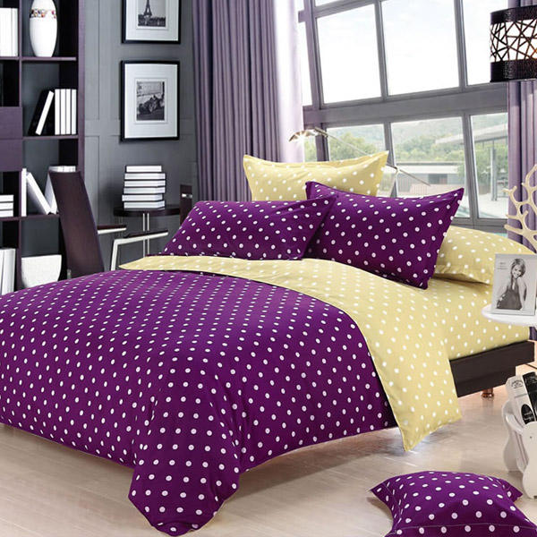 Made in Romania. Set lenjerie de pat din bumbac 4 piese