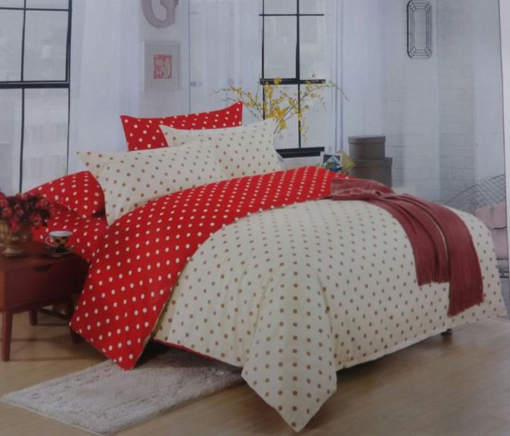 Made in Romania. Set lenjerie de pat din bumbac 4 piese