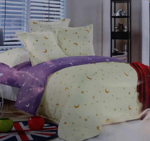 Made in Romania. Set lenjerie de pat din bumbac 4 piese