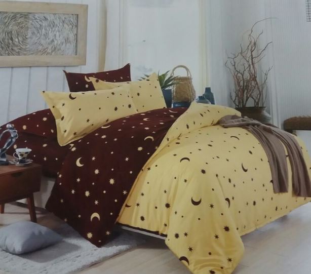 Made in Romania. Set lenjerie de pat din bumbac 4 piese