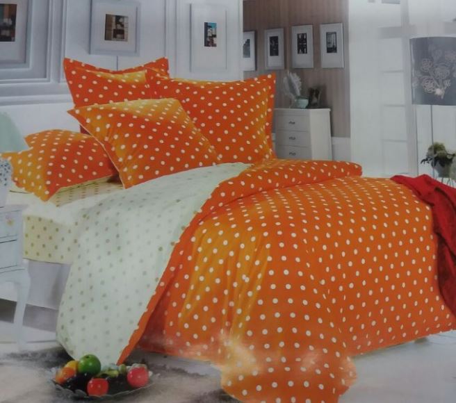 Made in Romania. Set lenjerie de pat din bumbac 4 piese