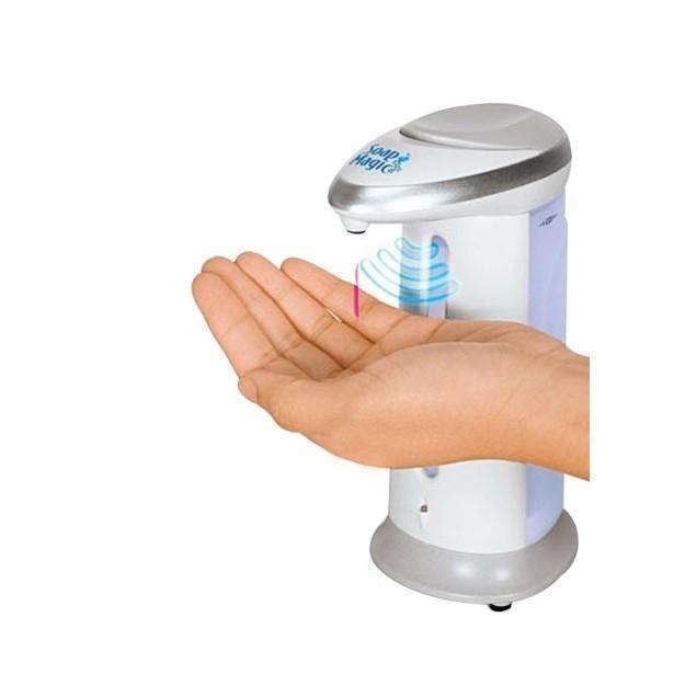 Dozator sapun lichid cu senzor + Dozator pasta de dinti cu suport 5 periute