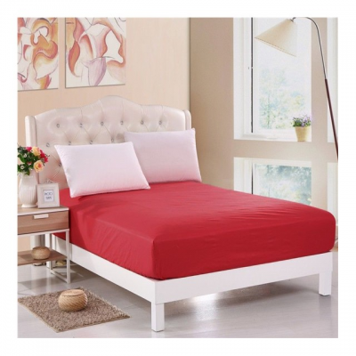 Husa din bumbac cu elastic pentru saltea pat dublu 200 X 220 cm