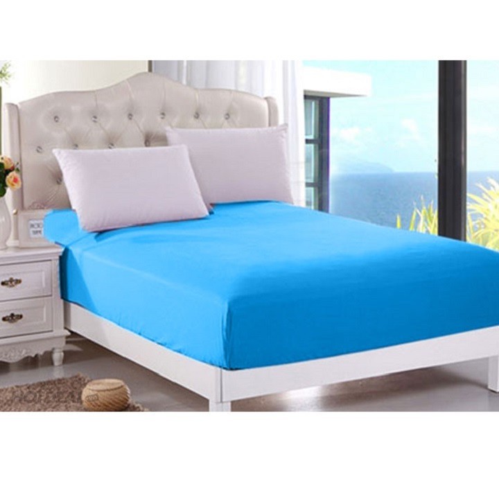 Husa din bumbac cu elastic pentru saltea pat dublu 200 X 220 cm