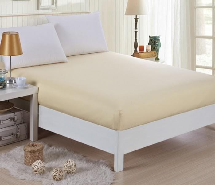 Husa din bumbac cu elastic pentru saltea pat dublu 200 X 220 cm