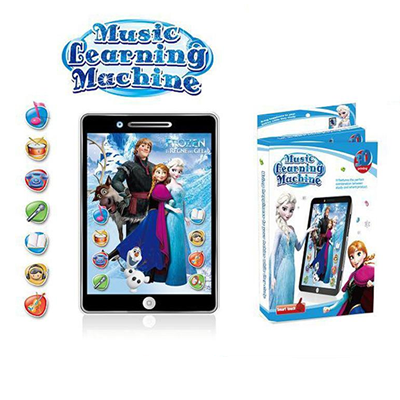 Tableta educativa pentru copii cu personaje Frozen 3D