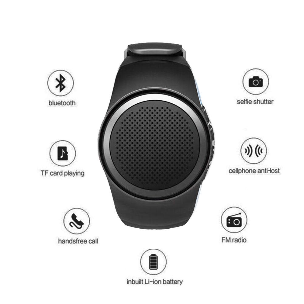 Boxa portabila in forma de ceas, functie Bluetooth, Micro SD, Radio, Handsfree
